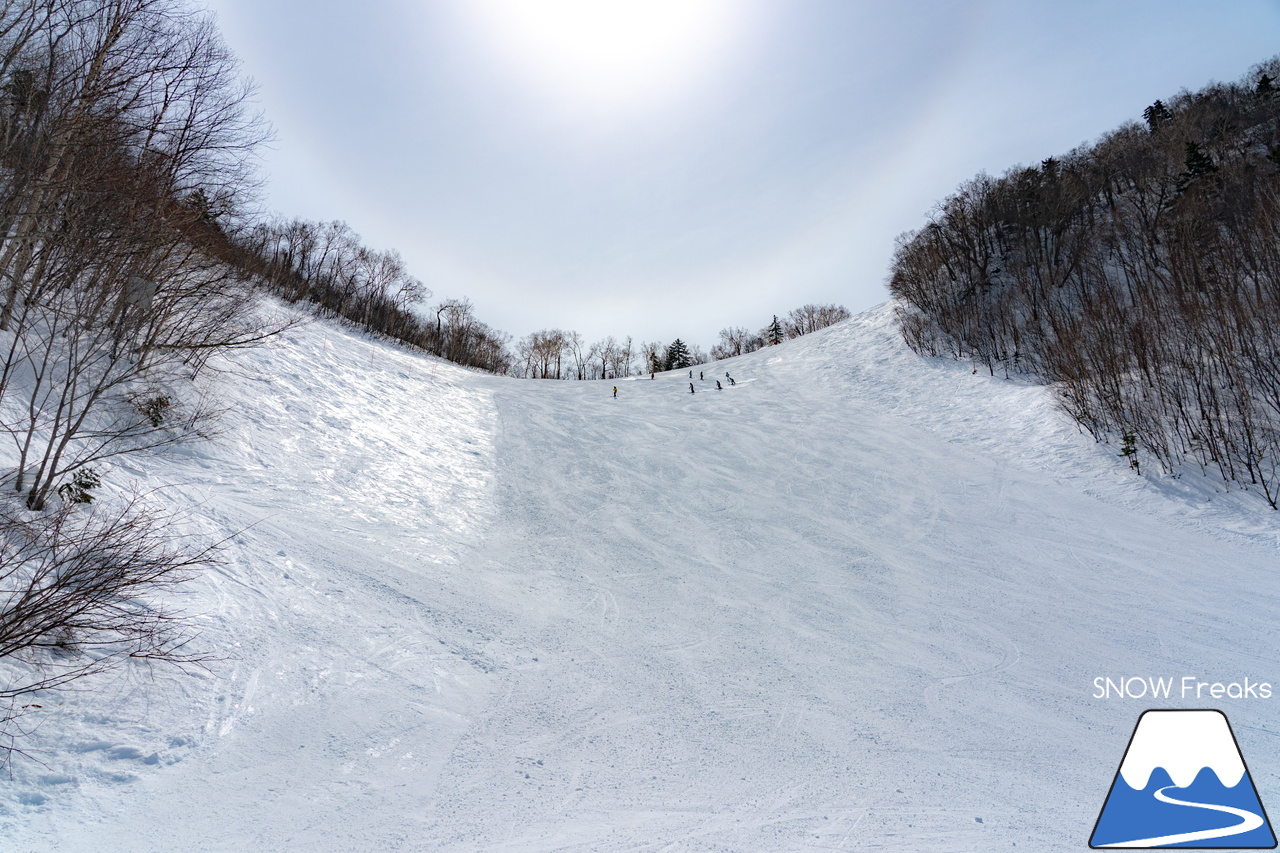 サッポロテイネ｜オリンピアゾーンは、3月31日で営業終了のはずですが…。まだまだ積雪たっぷりのゲレンデ。コンディション良好です！